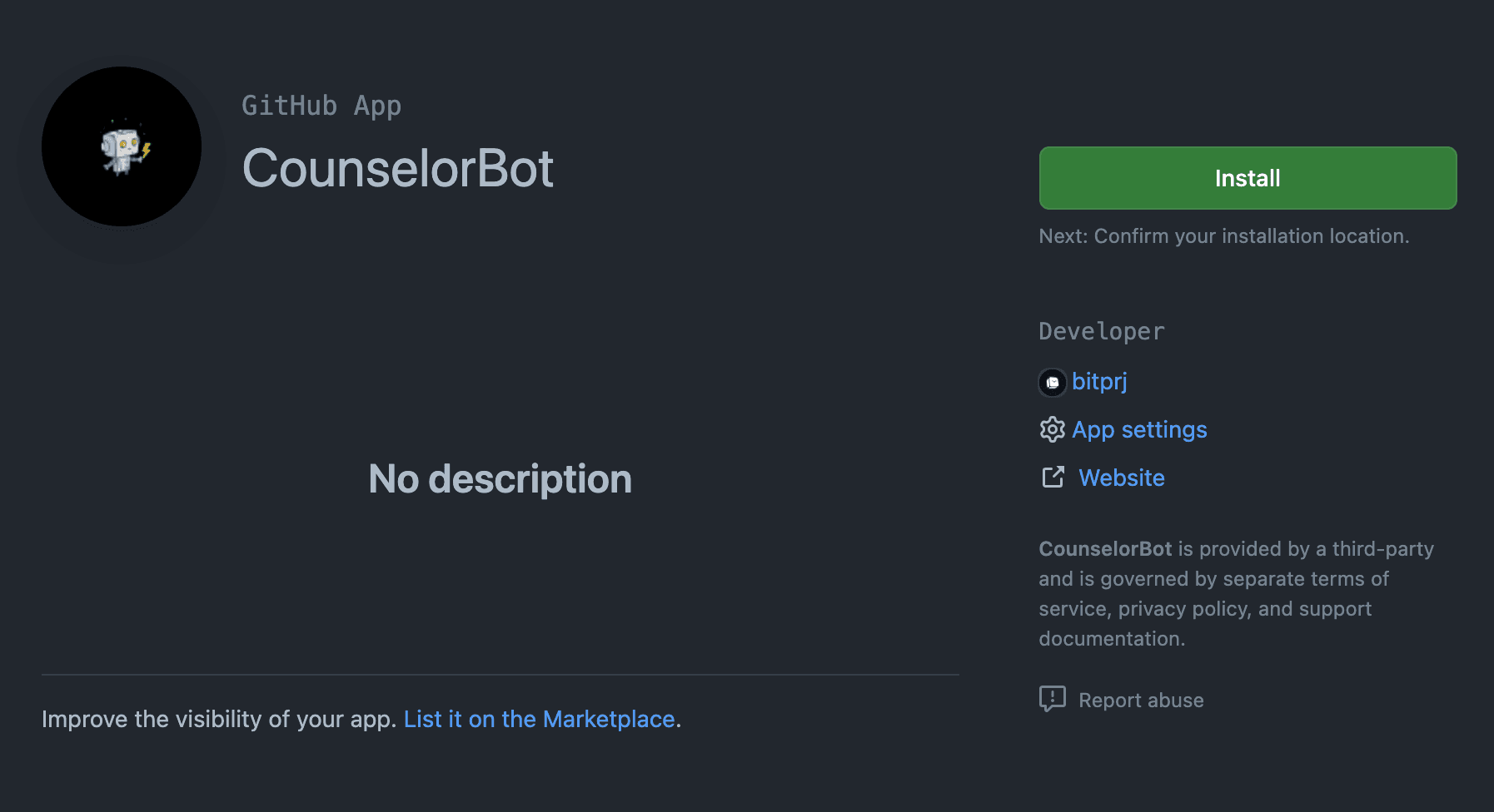 CounselorBot