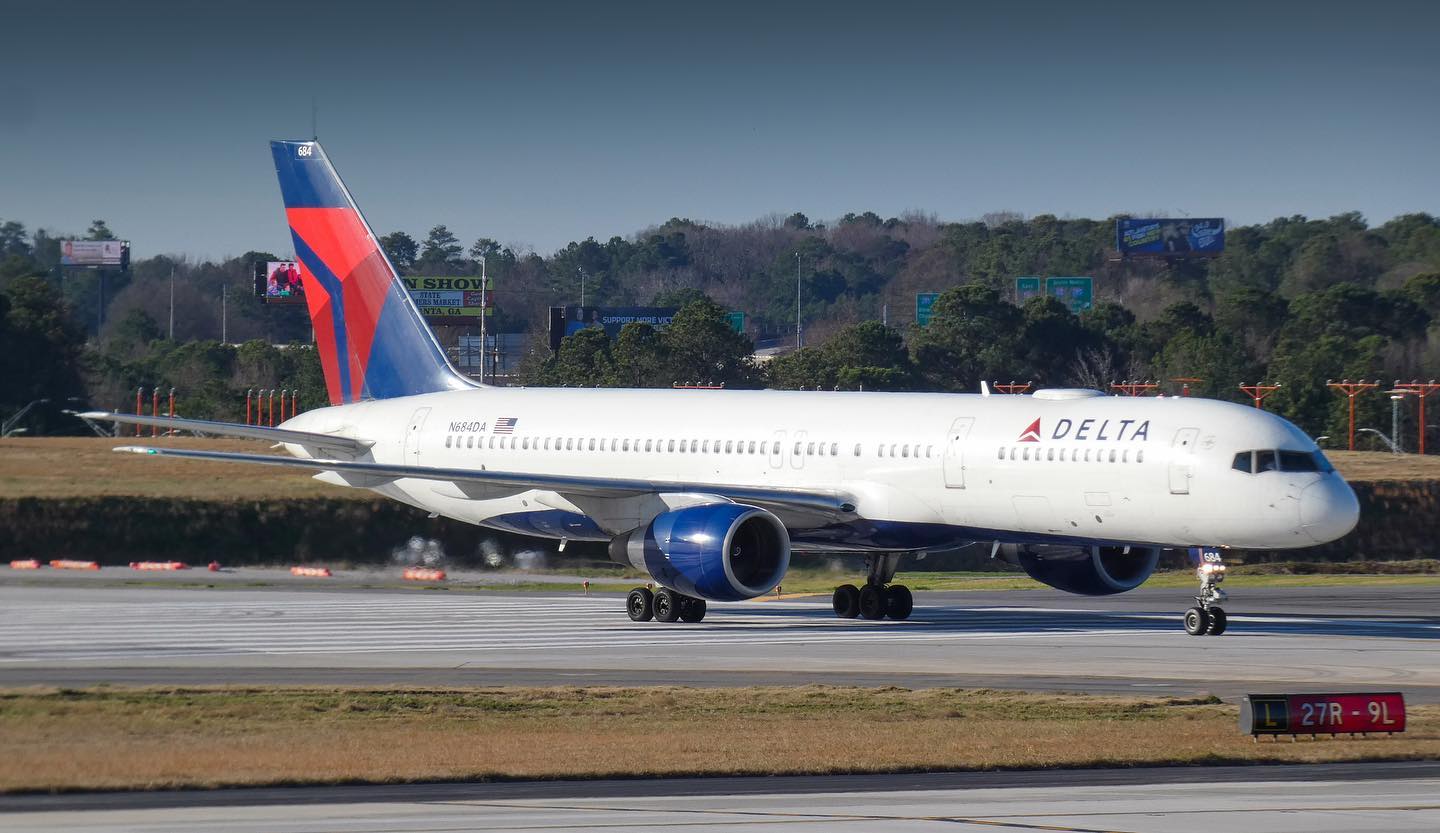 Delta 757 at Atlanta Hartsfield-Jackson International Airport
