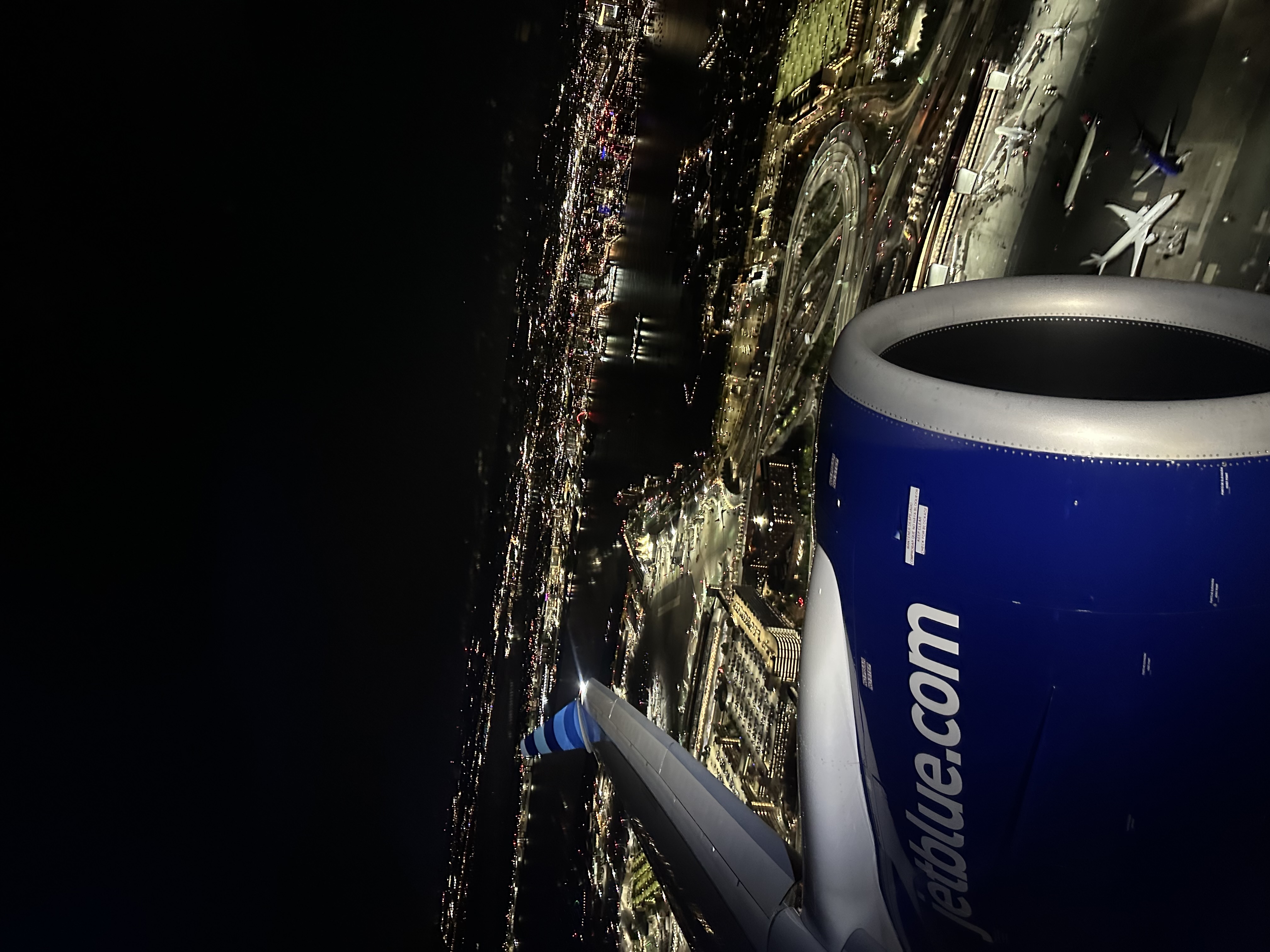 JetBlue A220 at Climbing out of Boston Logan International Airport